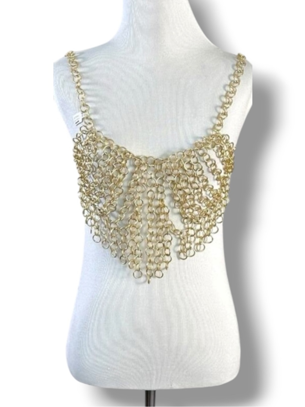 Free People Revival Body Chain in Gold NWT Bohemian Festival Coachella